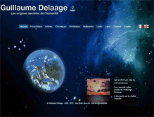 Tablet Screenshot of guillaume-delaage.com